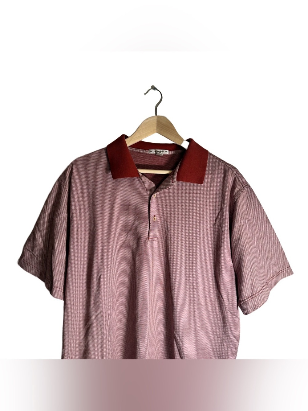Peter Millar Polo Shirt Lot of 2 Men's XL Red Blue Golf Tops Business Casual - Picture 6 of 9